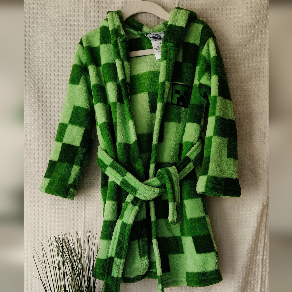 Minecraft Boys Robe Size XS(4)